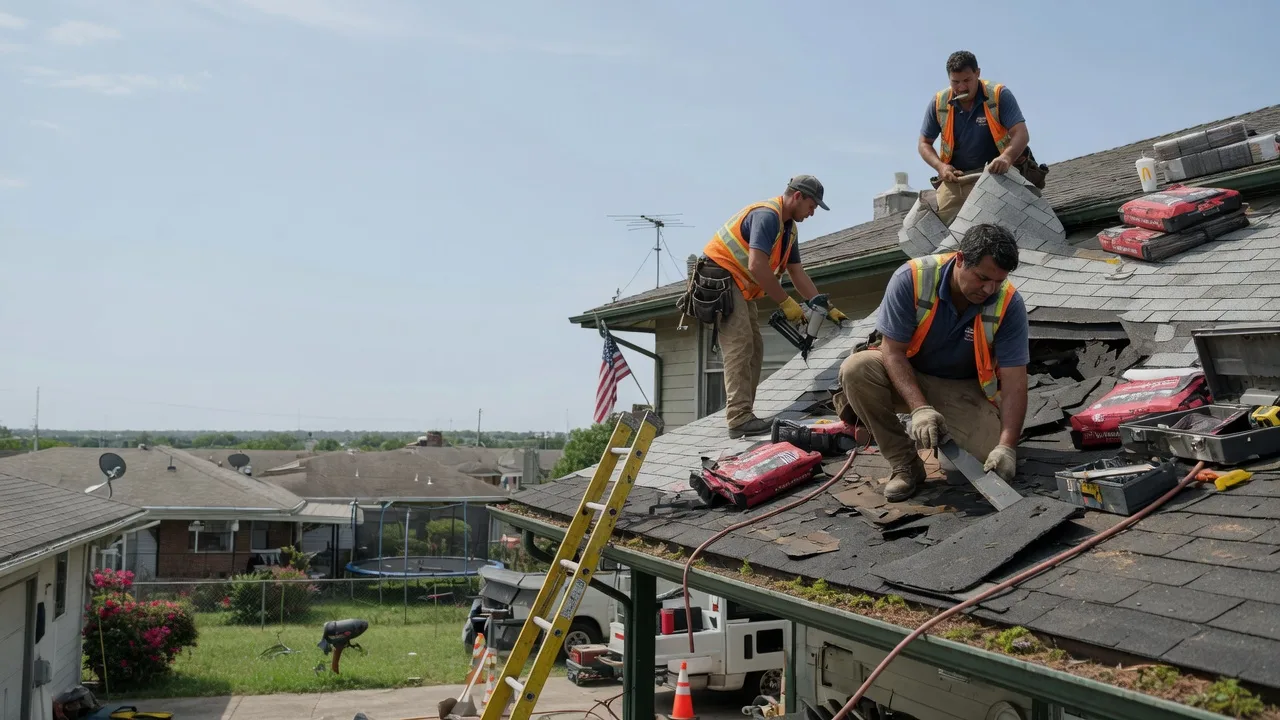 Roof Repair in Larwill, IN near me